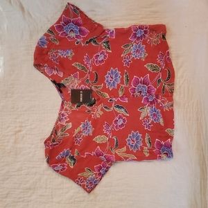 Floral crop top